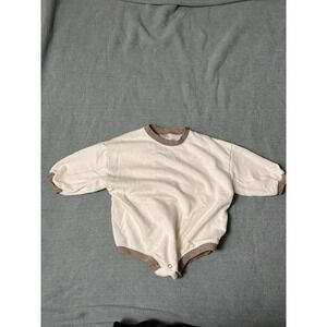 B.A.O Neutral Bubble Romper LS Size 3